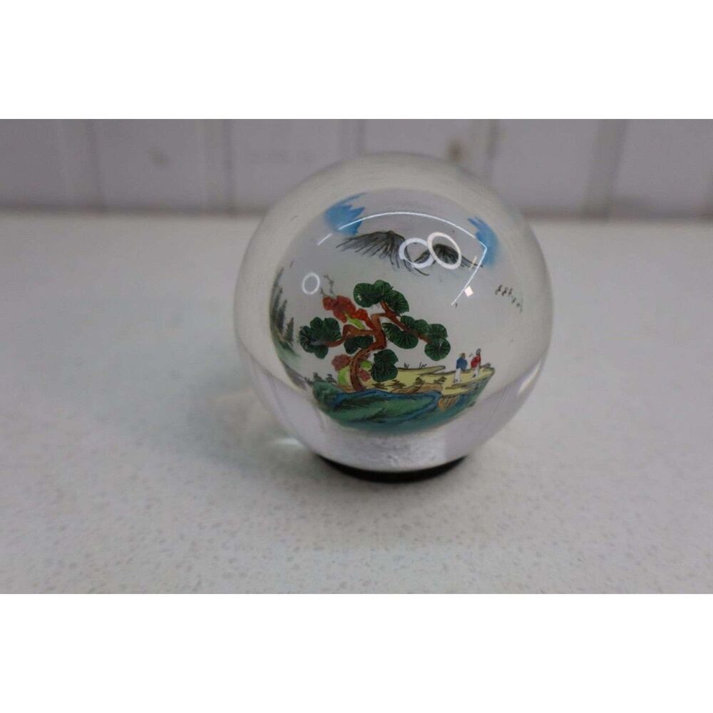 Beautiful Hand Blown Art Glass Paperweight!
